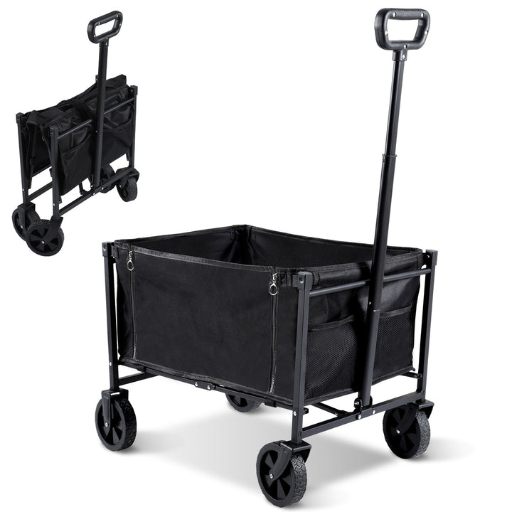 Folding Trolley Transport Cart 60L | Stornfield