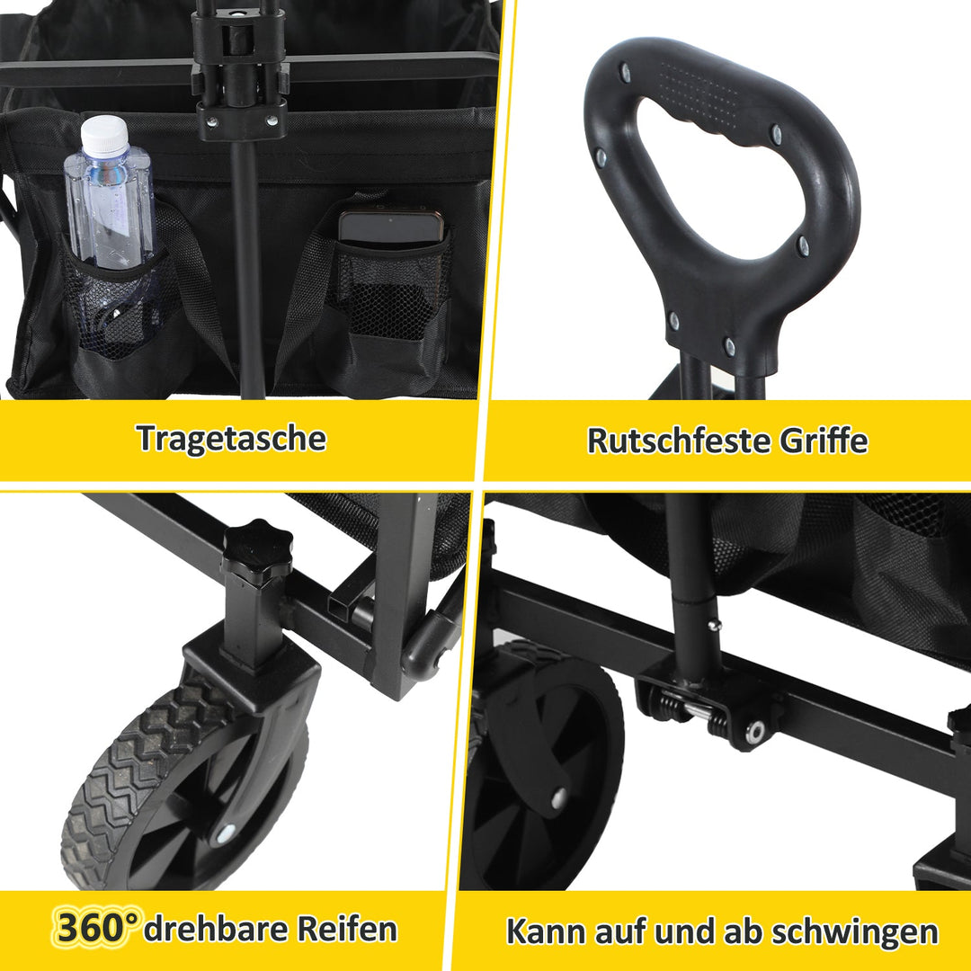 Trolley Transport Wagon Foldable 60L | Stornfield