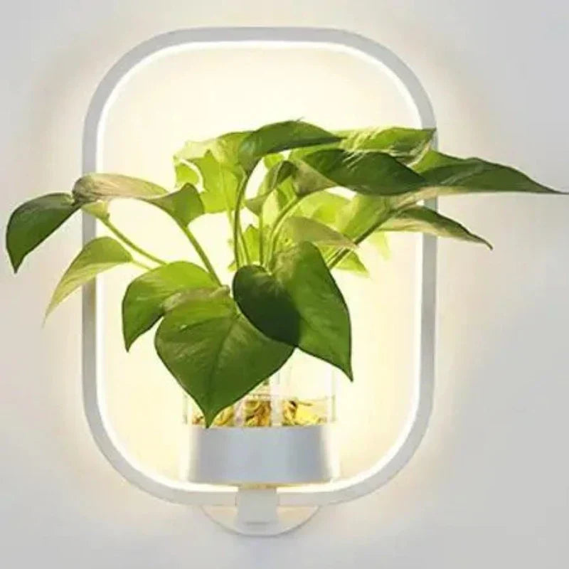 Stornfield | Botanical Wall Lamp - wall lamp with plant for stylish lighting