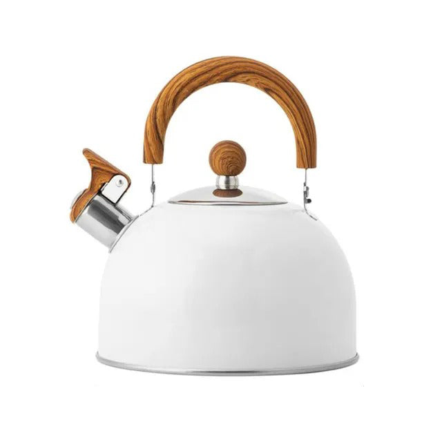 Stainless Steel Whistling Kettle Cooking Time – 2.5L or 3L with Sound Signal | Stornfield