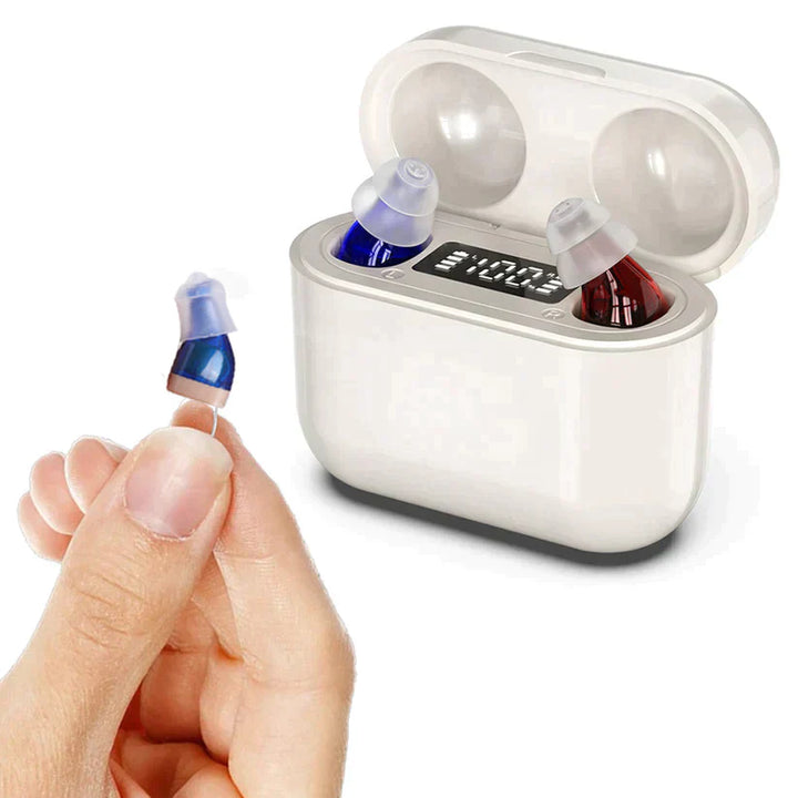 Stornfield | HearPro | Rechargeable Hearing Aid | Invisible and Comfortable | Easy Solution for Hearing Impairments