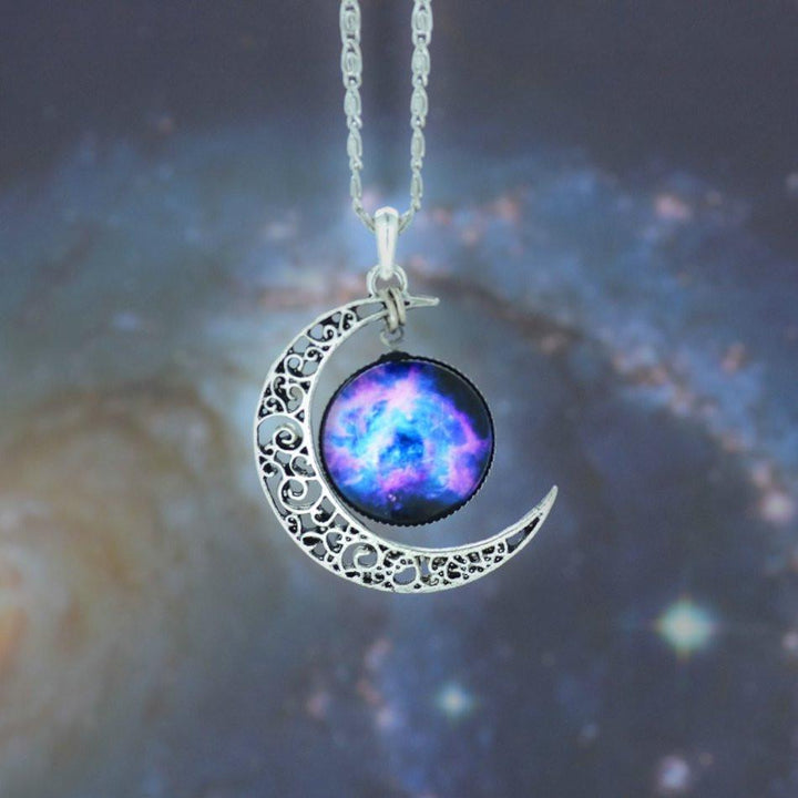 Crescent Galaxy Necklaces | Stornfield