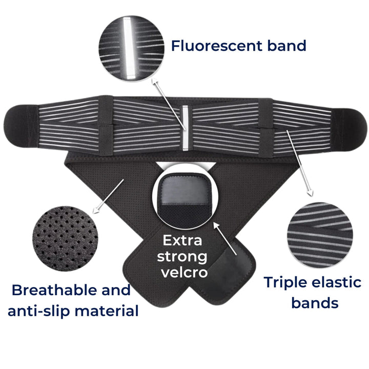 AlignEase Hip-Up Pelvis Correction Belt | Comfortable and Effective - for Pelvic Alignment - Posture Support - Pain Relief and Enhanced Mobility Stornfield