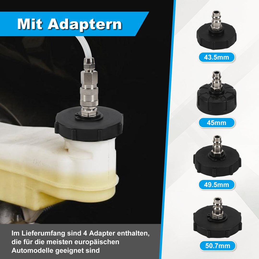 3L brake fluid brake bleeding device with 1L suction container | Stornfield