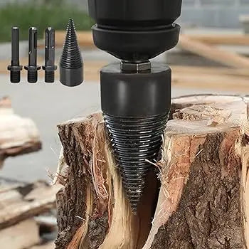 Stornfield | Firewood Drill Bit Set – Split wood easily with the cordless drill