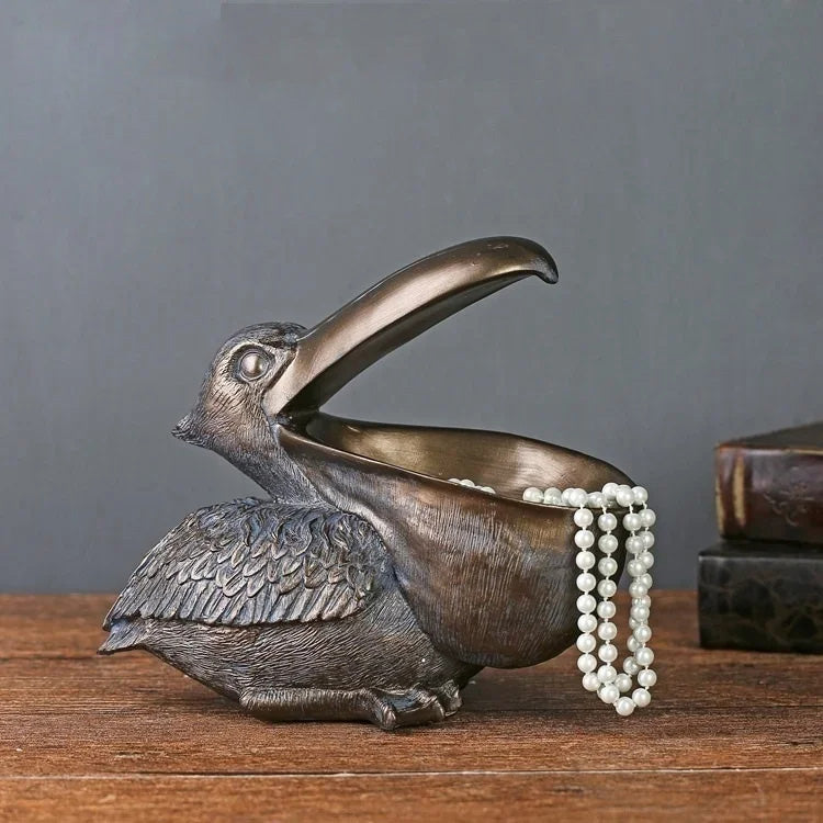 PelicanStyle Organizer – Decorative Storage Figure for Keys and Accessories | Stornfield