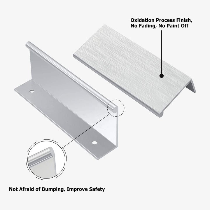 Stornfieldack Kitchen Cabinet Finger Edge Drawer Handles | Stornfield