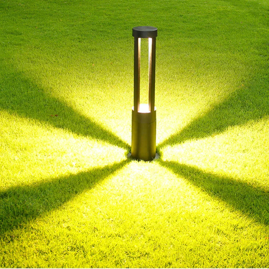 StoneGlow - Energy-efficient LED Garden Post Lamp | Waterproof and Modern Outdoor Lighting | Stornfield