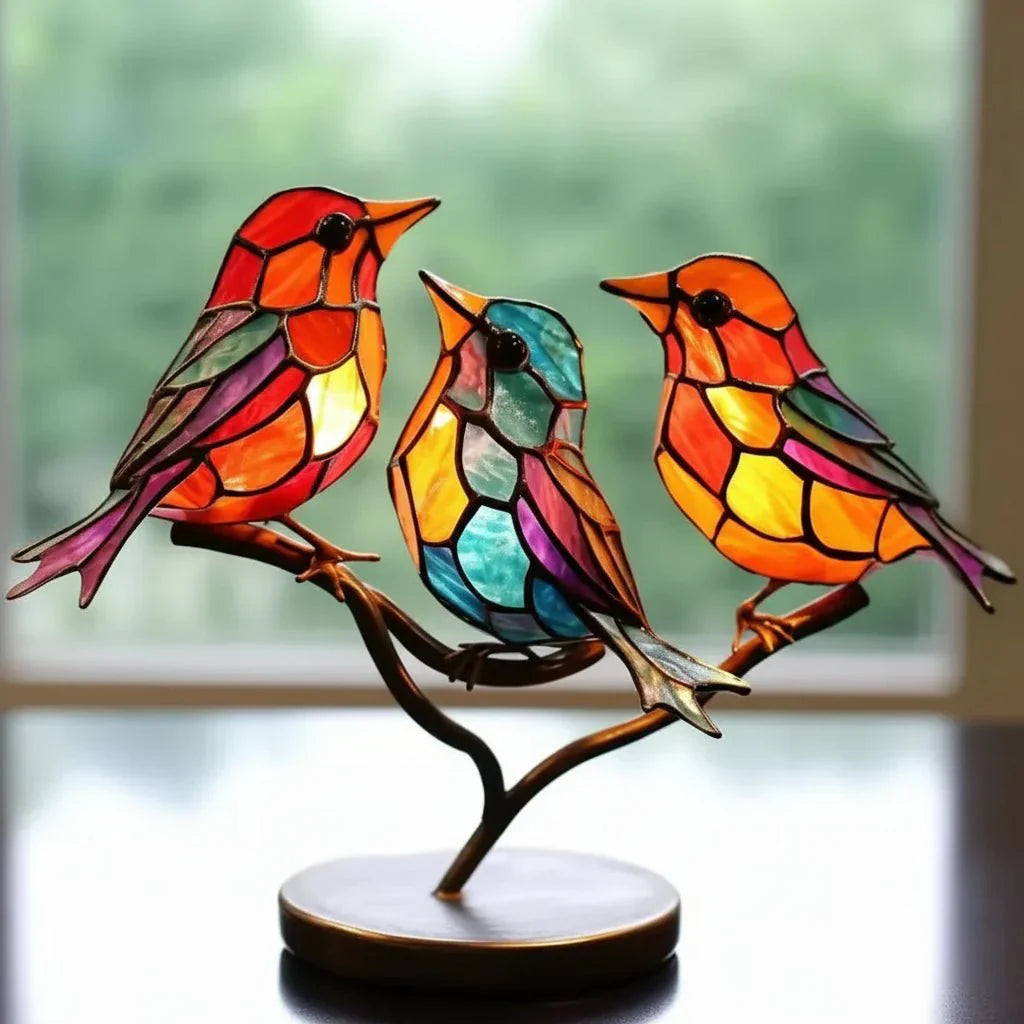 Prism Bird Window Sculpture | Stornfield