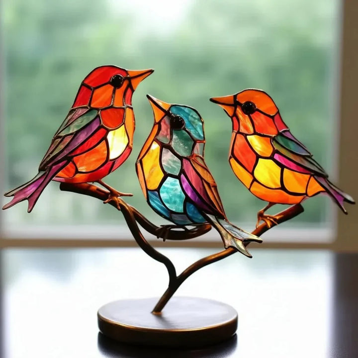 Prism Bird Window Sculpture | Stornfield