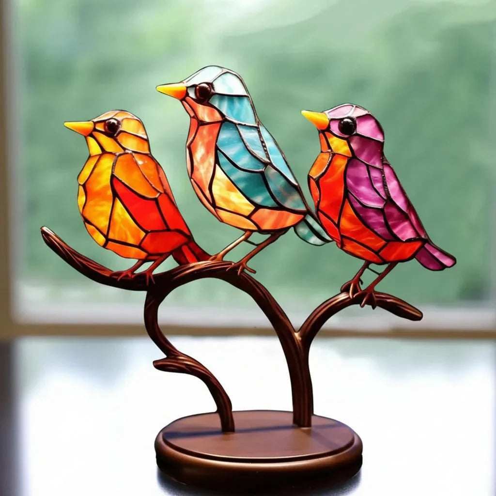 Prism Bird Window Sculpture | Stornfield