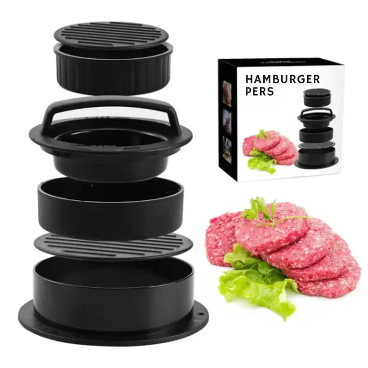 Burger press with twist lock for perfect patties | Stornfield
