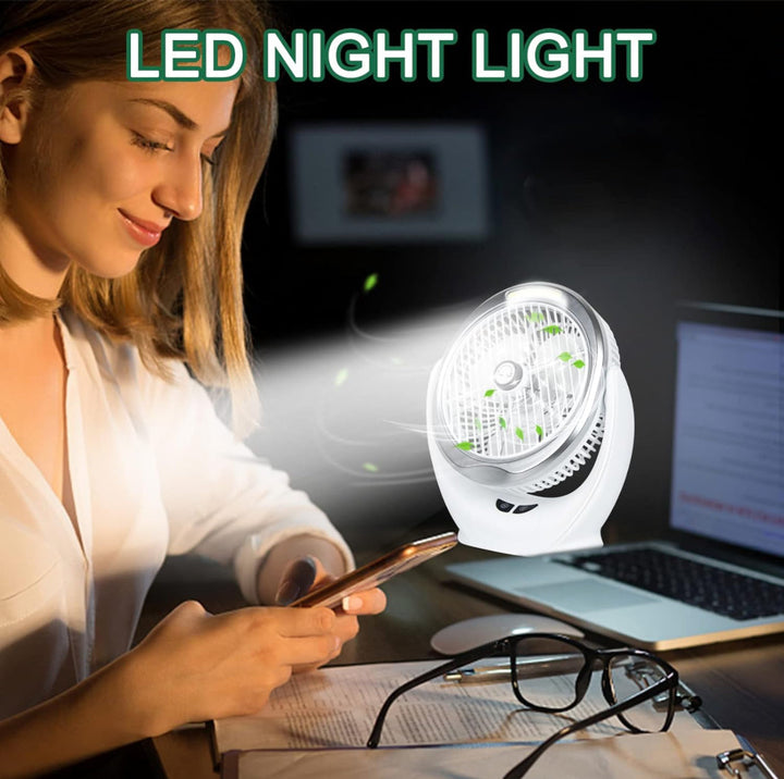 Portable Cooling  USB Desk Fan with Strong Airflow | Stornfield
