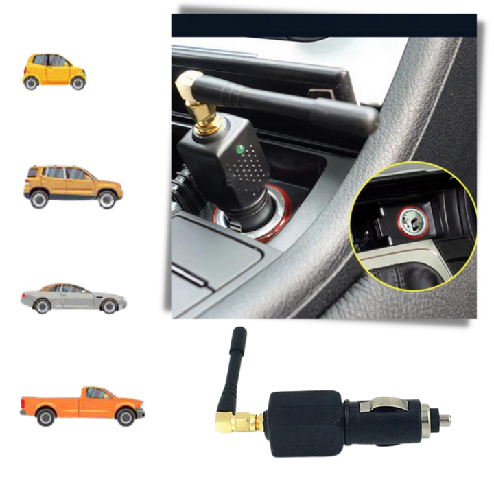 Stornfield | Portable GPS Signal Blocker for Car | 12V Lighter Powered Privacy Device