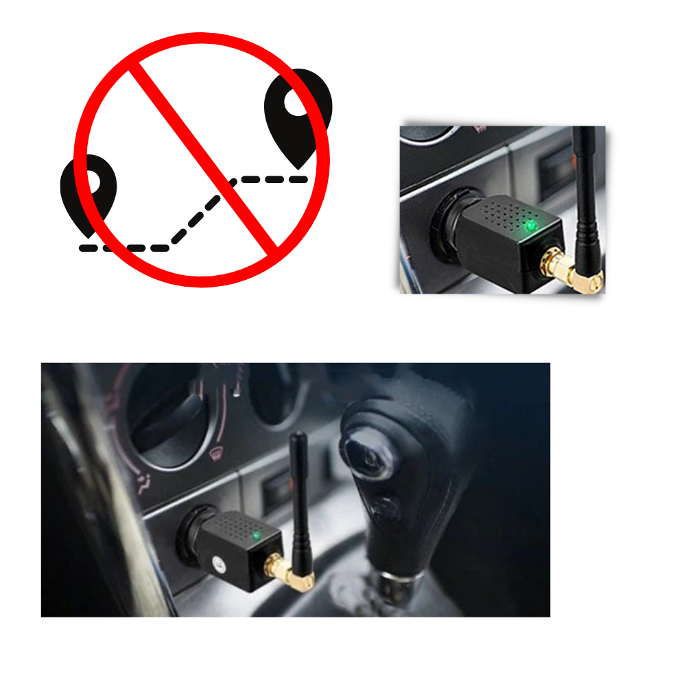 Stornfield | Portable GPS Signal Blocker for Car | 12V Lighter Powered Privacy Device