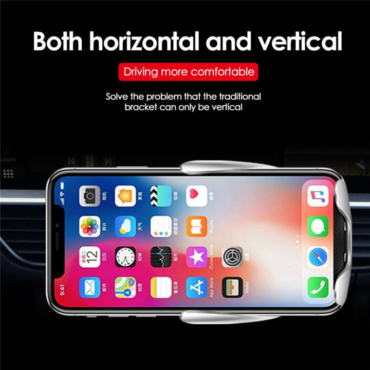 Wireless automatic mobile charger and holder for the car | Stornfield