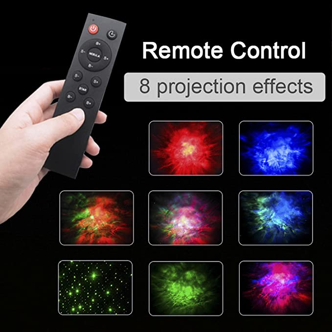 Starry Sky LED Projector – Astronaut Lamp with 360° Rotating Head and Remote Control for Bedroom and Living Room | Stornfield