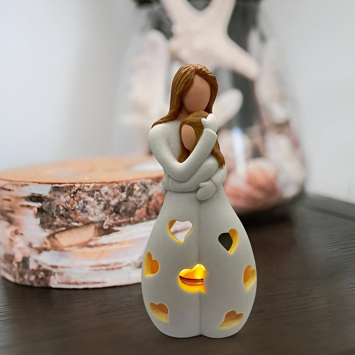 Stornfield | Flamboyant Mother Daughter Candlestick - LoveGlow