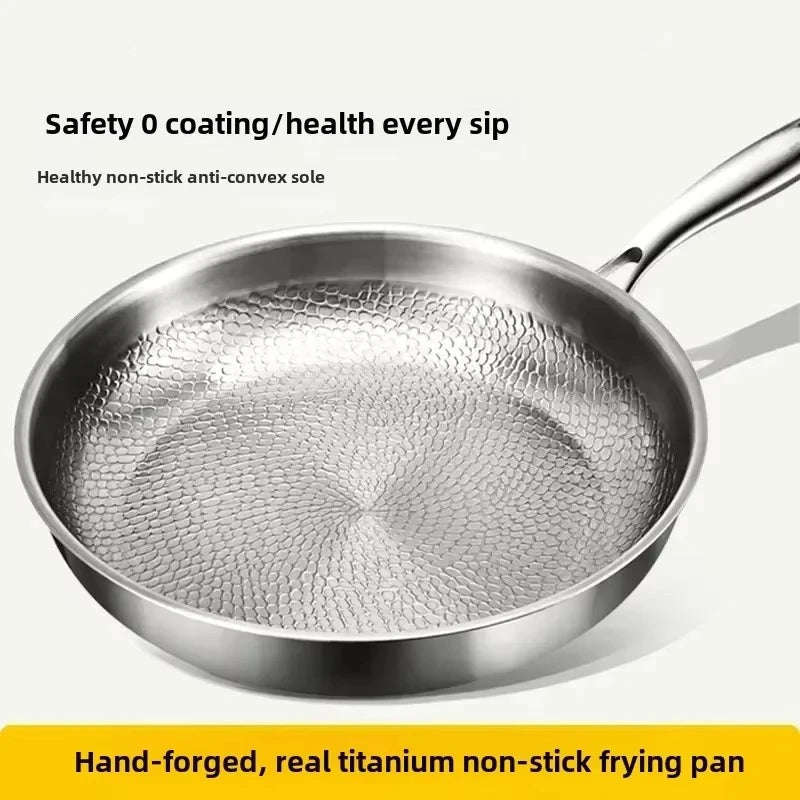 TitanForge Forged Titanium Frying Pan with Non-stick Coating | Stornfield