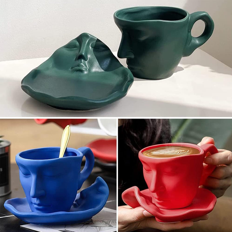 Stornfield | Kyssnades Face ceramic mug