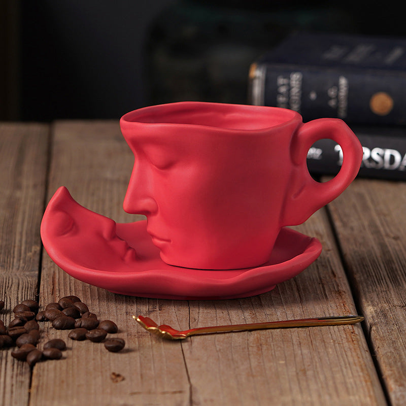 Stornfield | Kyssnades Face ceramic mug