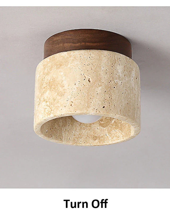 Japanese Creative Cream Style Ceiling Lamp | Stornfield