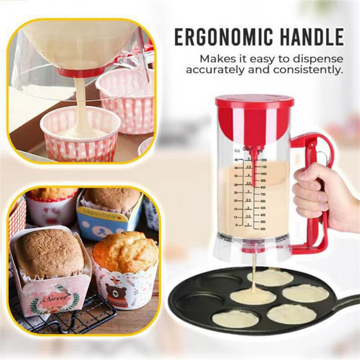 Cake and Pancake Batter Mixer and Dispenser | Stornfield