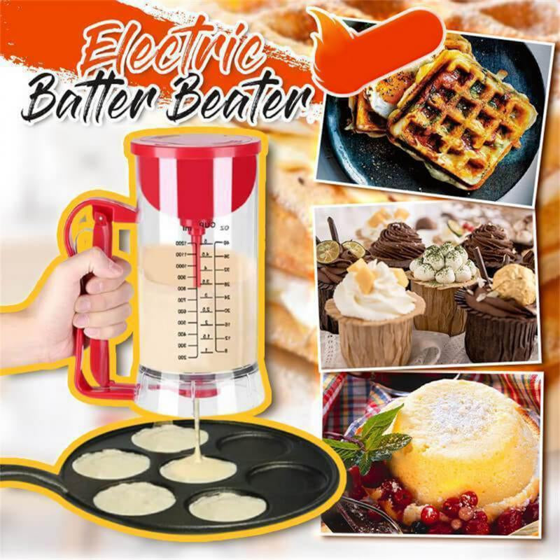 Cake and Pancake Batter Mixer and Dispenser | Stornfield