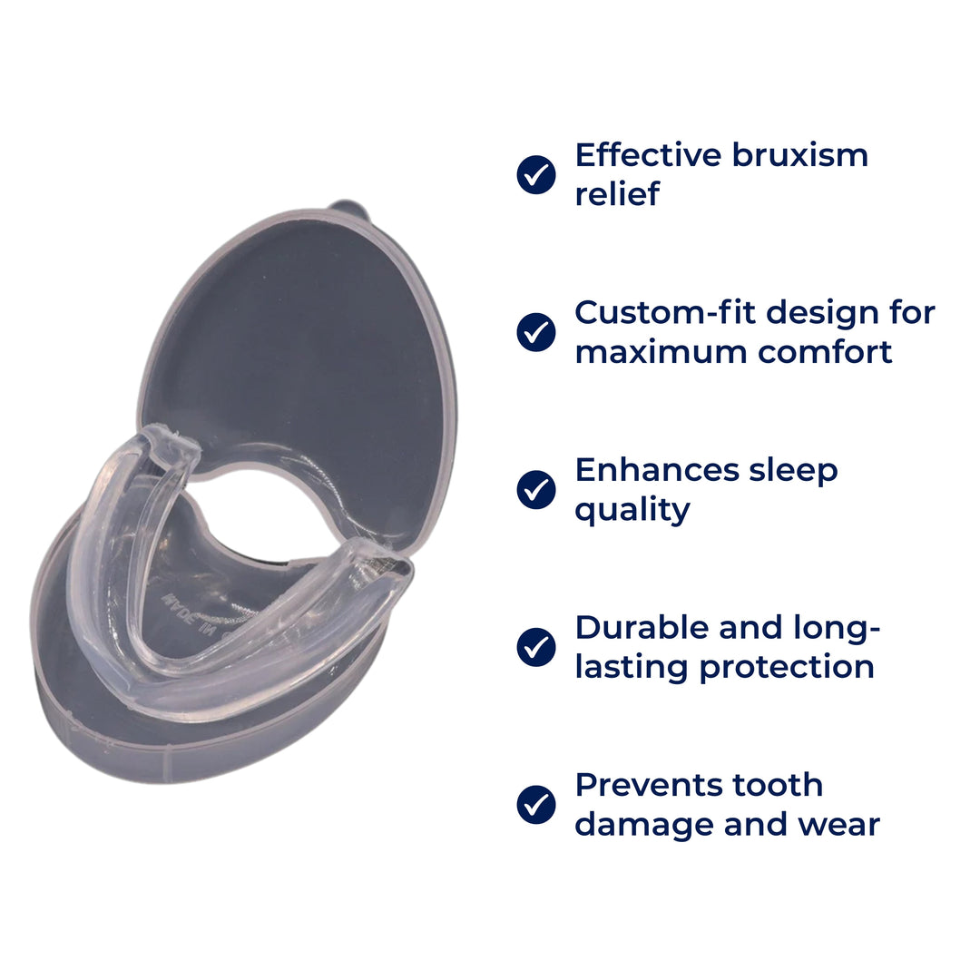 CalmGuard | Night Guard - Bruxism Relief - Custom Fit - For Teeth Grinding and Jaw Clenching Stornfield