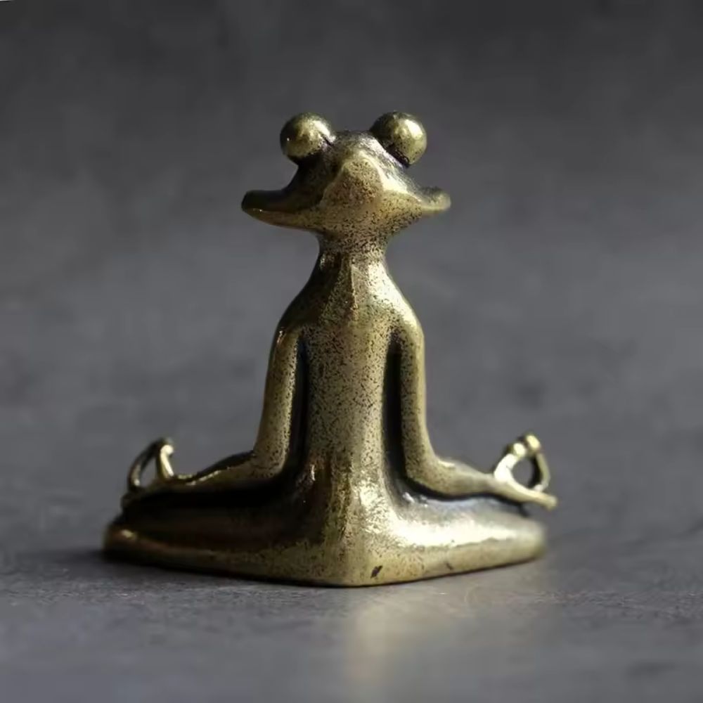 Meditation Frog Figurine | Stornfield