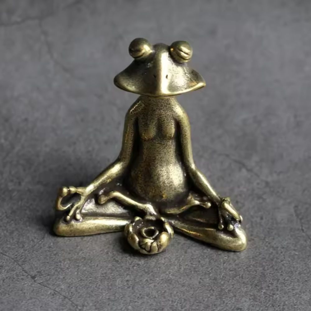 Meditation Frog Figurine | Stornfield