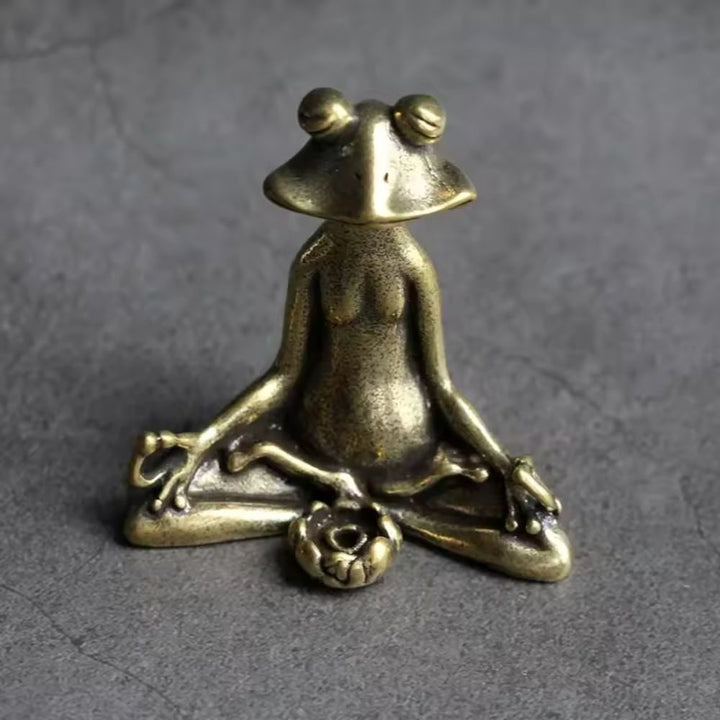 Meditation Frog Figurine | Stornfield