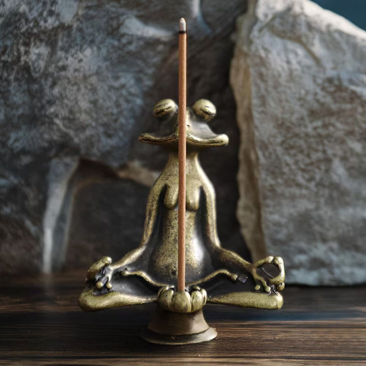 Meditation Frog Figurine | Stornfield