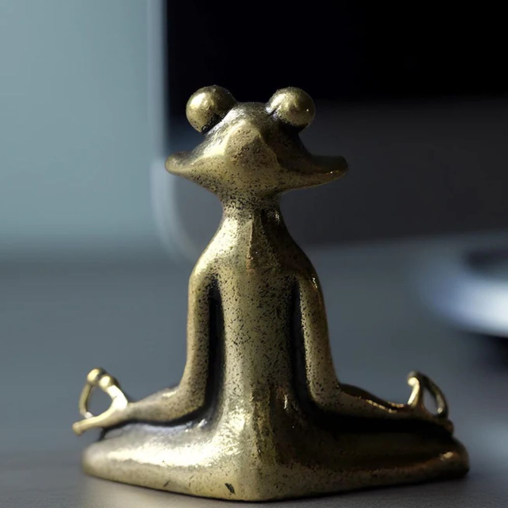 Meditation Frog Figurine | Stornfield