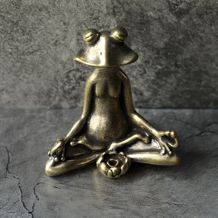 Meditation Frog Figurine | Stornfield