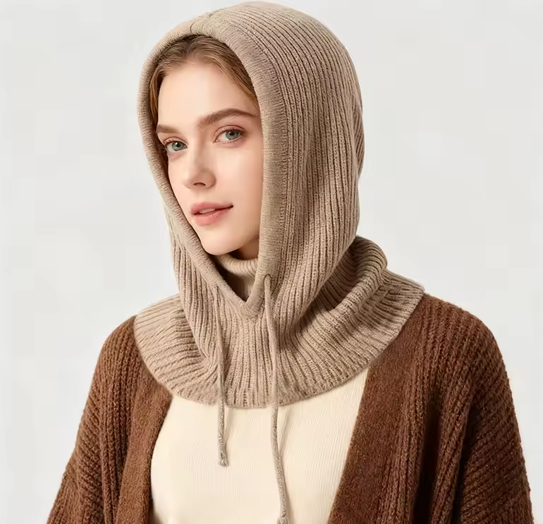 Soft Cashmere Knit Beanie for Winter and Cold Weather