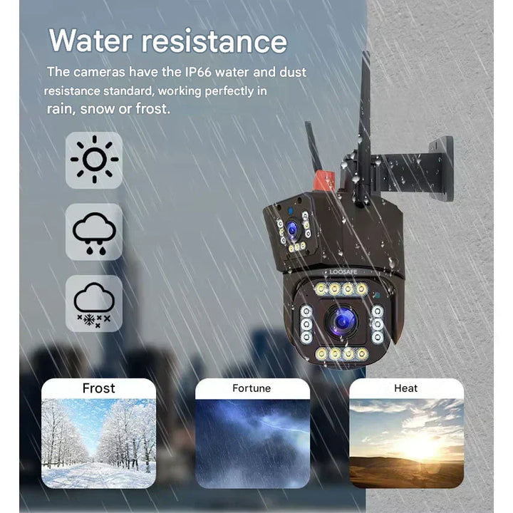 DualGuard Solar 4K – Wireless 4K Security Camera with Solar Panel and 4G | Stornfield