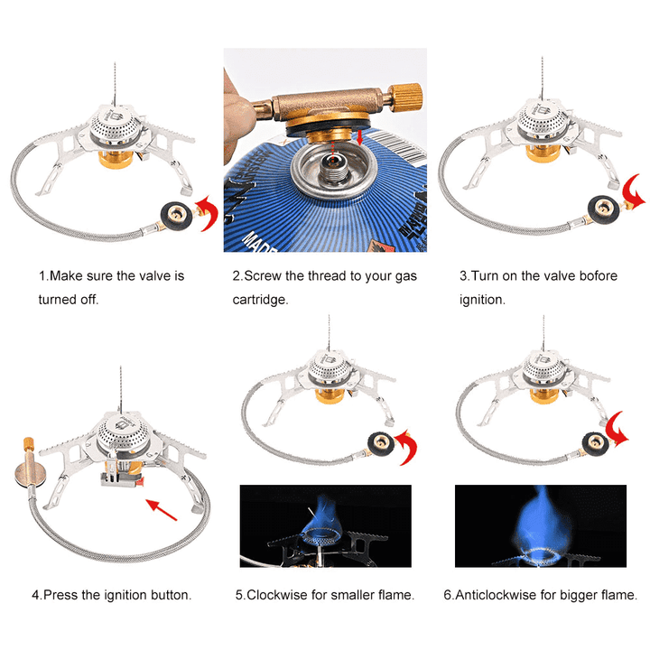 Portable Camping Gas Stove | Stornfield