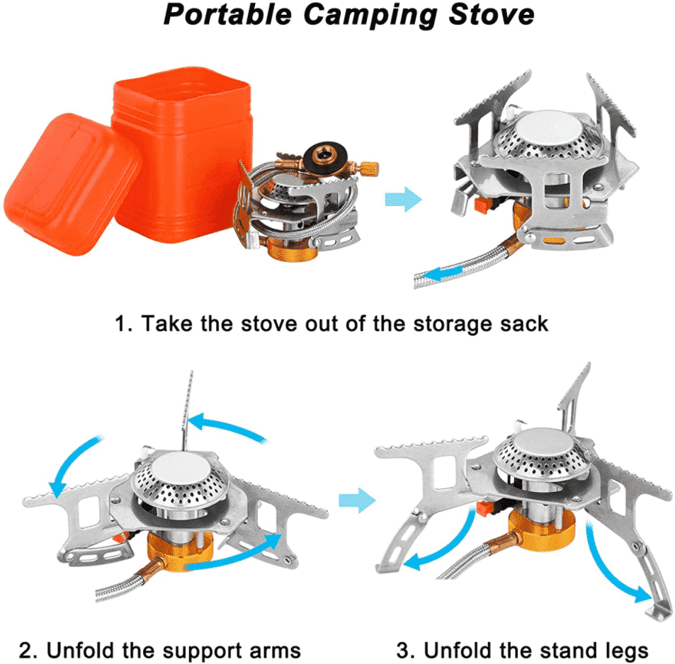 Portable Camping Gas Stove | Stornfield