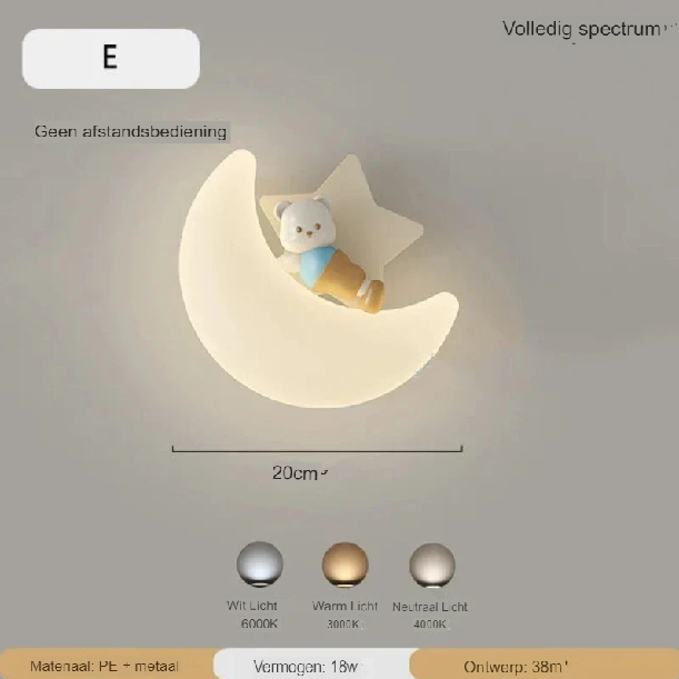 Stornfield | Moon Wall Sconce | Soft Lighting | High Quality - Noram