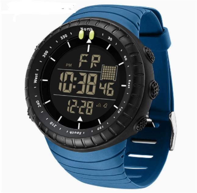 Stornfield | Henry Waterproof Men’s Digital Sports Watch – Shockproof, Tactical & LED Backlit Outdoor Timepiece