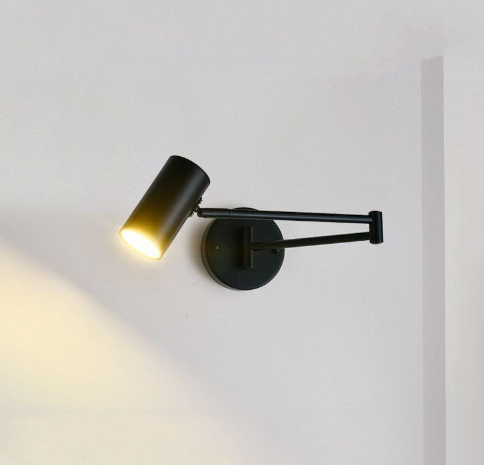 Telescopic Swiveling Wall Lamp – Modern LED Lighting for Flexible Space Design | Stornfield