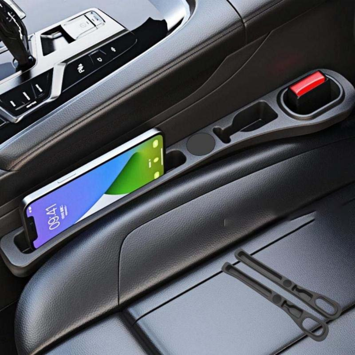 Stornfield | Car Seat Filling Faux Leather Gap Filler Organizer Pair