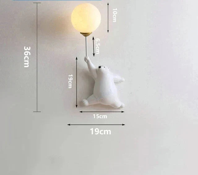 Cartoon Wall Light for Children's Room – LED Wall Lamp for Kids | Stornfield