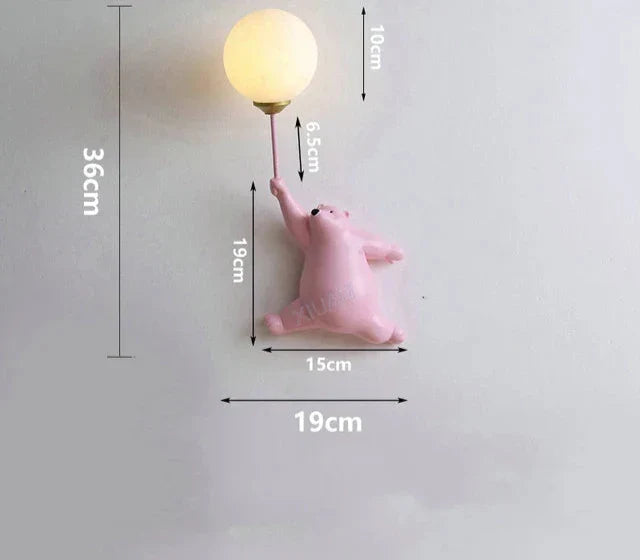 Cartoon Wall Light for Children's Room – LED Wall Lamp for Kids | Stornfield