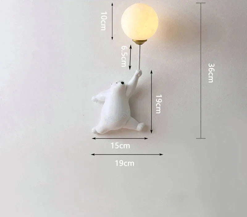 Cartoon Wall Light for Children's Room – LED Wall Lamp for Kids | Stornfield