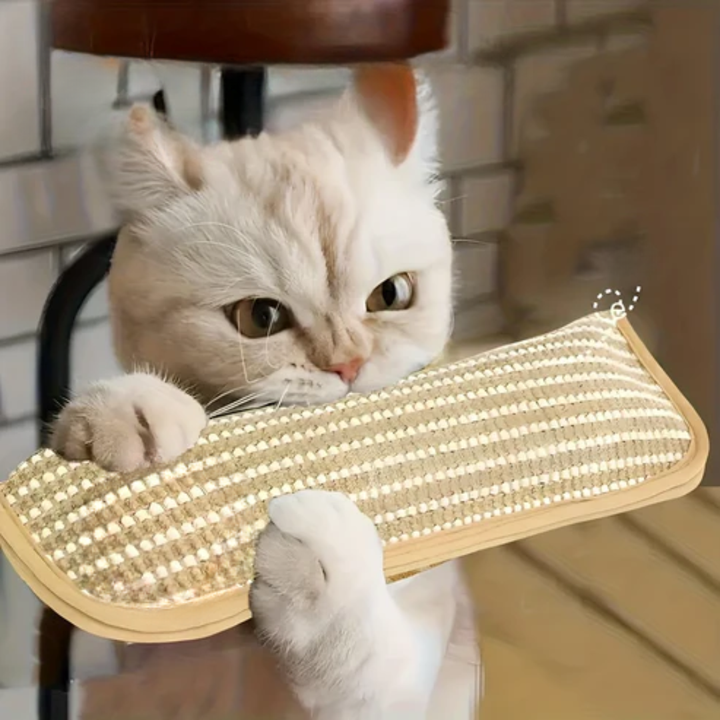 Stornfield durable and sturdy catnip scratching pillow for cats