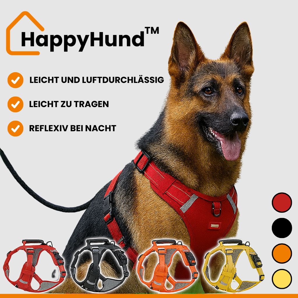 HappyHund Safety Harness Reflective | Stornfield