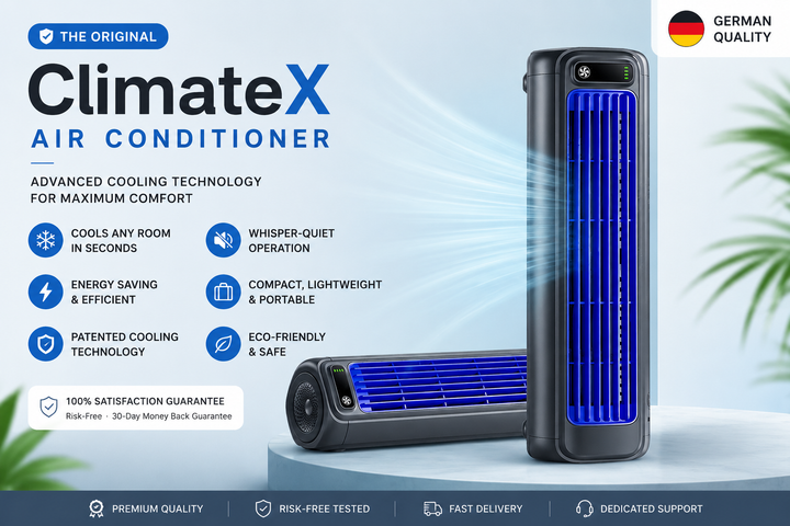 ClimateX Air Conditioner – The Original Featured in the Media | Stornfield