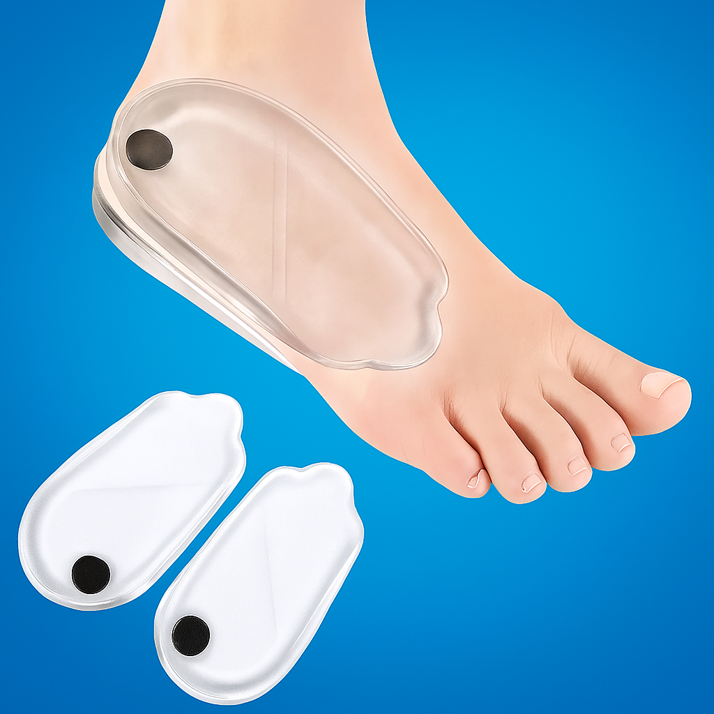 HeelGuard | Silicone Gel Heel Pads – Heel Pain Relief – Cushioning Pad – Orthopedic Support for Everyday Comfort Stornfield